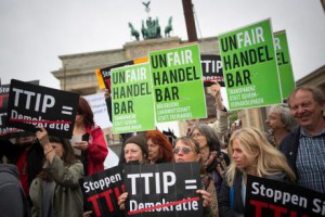 Anti-TTIP-Proteste  - Foto © Mehr Demokratie - CC BY-SA 2.0