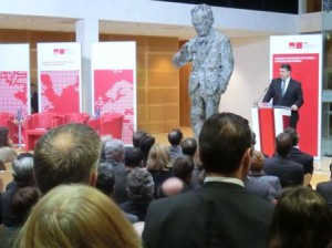 Sigmar Gabriel zu TTIP - Foto © Gerhard Hofmann, Agentur Zukunft
