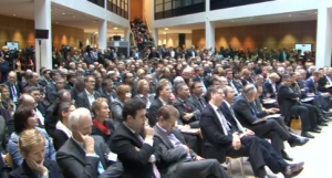 Volles Willy-Brandt-Haus - - Foto © Gerhard Hofmann, Agentur Zukunft