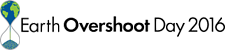 Earth Overshoot Day 2016